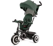 Triciclo Evolutivo, Bicicleta Sin Pedales, Bicicleta Bebe, Plegable, Para Niños, Cinturón, Con Accesorios, Portavasos, Cesta, 9 Meses a 25 kg, Verde