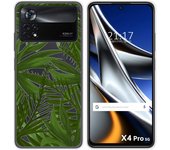 Funda Silicona Transparente para Xiaomi POCO X4 Pro 5G diseño Jungla Dibujos