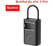 New Xiaomi Mijia Air Pump 2 Pro Portable Bicycle Basketball Car 150psi Electric Inflatable Treasure Indicator Lamp USB-C
