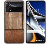 Funda Silicona para Xiaomi POCO X4 Pro 5G diseño Madera 09 Dibujos