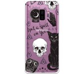 Funda compatible con Samsung Galaxy S9 Plus - Patron Maldiciones