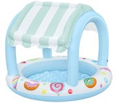 Bestway Piscina Hinchable Infantil Aro Tienda de Helados 104x84 cm +2 Años Jardin 52638