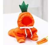 Cute Fruit Dog Clothes for Small Dogs hoodies Warm Fleece Pet Clothing Puppy Cat Costume Coat for French Chihuahua Jacket Suit