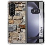 Funda Silicona para Samsung Galaxy Z Fold 5 5G diseño Ladrillo 03 Dibujos
