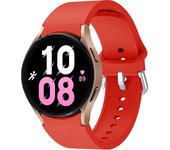 official Silicone Strap For Samsung Galaxy Watch 5 4 44mm 40mm/4Classic 46 42mm Wrist 20mm Bracelet Galaxy Watch 5 Pro 45mm Band