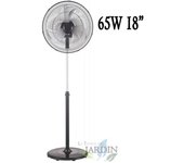 Suinga Ventilador de Pie 18" 65W Altura Regulable 3 Velocidades