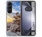 Funda Silicona para Samsung Galaxy Z Fold 5 5G diseño Sunset Dibujos