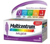 MULTICENTRUM MUJER 90 COMP AHT