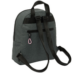 Mini Mochila Kappa "Silver Pink" 25X30X13Cm (Safta 612445846)
