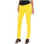 MET-Pantalon Largo de tejido elástico 10DBF0115-G291 para Mujer