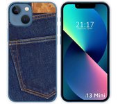 Funda Silicona compatible con iPhone 13 Mini (5.4) diseño Vaquero Dibujos