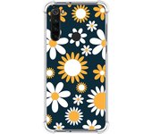Funda Silicona Antigolpes para Xiaomi Redmi Note 8T diseño Flores 08 Dibujos