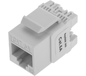 Keystone RJ45 hembra TB110 Cat. 6a UTP pack de 6 unidades - BeMatik