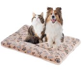 Alfombra de felpa gruesa para mascotas, casa para perros grandes y medianos, alfombra para mascotas, colchón cálido para gatos de primavera e invierno para mascotas