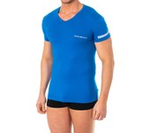 Emporio Armani-Camiseta manga corta y cuello en pico 110810-8P723 para Hombre