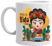 Taza Frida amiga Taza de Ceramica  desayuno regalo original amigos y decorativo ada y sus detalles