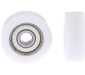 6*26*10mm Plastic Nylon Pulley POM Roller Ball Bearing Pulley Sliding Converyor Wheel Bearing Wheel