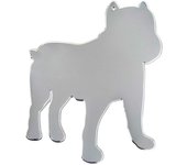Perro form DE LA Tabla engomada of Maple inoxidable