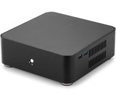 RGEEK L65 All Aluminum Chassis Small Desktop Computer Case PSU HTPC Mini itx pc with Power Supply