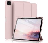 ZOYU for iPad Pro 11 12.9" with Pencil Holder 3-Stand Smart Case for iPad 10 10.9 inch 2022 Air 45 Mini 6 8.3 with Soft TPU Case