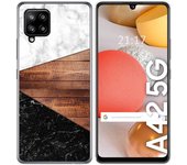 Tumundosmartphone Funda Gel Tpu para Samsung Galaxy A42 5G diseño Mármol 11 Dibujos