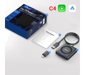 Ottocast Car Tv Mate HDMI Multimedia Adapter Wired to Wireless Carplay Video Converter for Google Android TV Stick Game Box