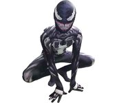 Kids Boys Venom Spider-man Cosplay Costume Party Jumpsuit Fancy Dress