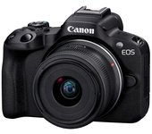 Canon Eos R50 Black + Objetivo Canon Rf-s 18-45mm Is Stm - Cámara Mirrorless