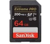 SANDISK TARJETA EXTREME PRO SDXC UHS-I 64GB 200MB/S BF
