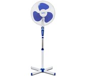 vant Ventilador de pie Ventilador Oscilante 45W con 3 velocidades  Altura regulable  Ventilador con Rejilla de nido de abeja  Altura 40cm  Pie en Cruz.
