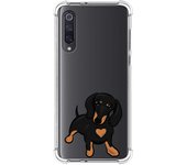 Funda Silicona Antigolpes para Xiaomi Mi 9 diseño Perros 04 Dibujos