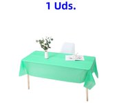 1pc Reusable Tablecloths 137x183cm BPA Free Plastic Dining Table Cover Cloth for Parties Picnic Camping Disposable Tablecloths