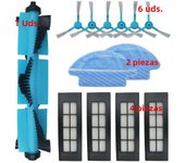Hepa Air Filter for Cecotec Conga 3090 Robot Vacuum Cleaner Replacement Parts Mop Cloth Side Brush Roller Main Roller