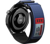 22mm Watch Strap for Garmin Vivoactive 4, Forerunner 255 265, Venu 3/2 Band, Sprot Nylon Velcro Band for Huawei Watch GT5 4 3 2