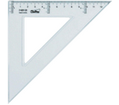 Escuadra De 20 Cm Cristal Papelería (Safta 4201920)