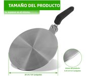 Heat Diffuser Plate Stainless Steel Cooking Induction Adapter 13/20cm Round Cookware Pan Heat Diffuser Plate for Gas Cooker