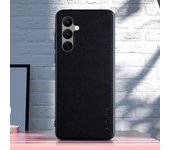Luxury Textile Leather Case for Samsung Galaxy A55 A35 A25 A15 5G Soft Hard Phone Cover Precise camera hole position Solid color