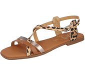 Shoes Sandalias Planas marca Oh! My Sandals para mujer en color marrón