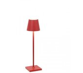 Lámpara de Mesa LED Poldina Pro Micro Red recargable y regular con Katería de hasta 12 Horas