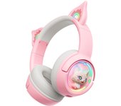 ONIKUMA B5 Wireless Gaimng Headset with Cat Ears Surround Sound Headphone Over-Ear For PC Laptop Games And Music Gamer Headphone
