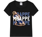 Brand Mbappe Avatar Printed Children's Clothing Summer Kid's Short-sleeved Sports Cotton T-shirt Personalized Baby Tops for Boys