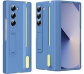 Suitable for Samsung Galaxy Z-fold6/5/4/3 center axis protection invisible pen slot tempered film integrated mobile phone case