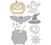 1 pc Spider Web Rhinestone Heat Iron on Transfers Halloween Costume Decor Hot Fix Appliqué Template for Clothes Bags Pants