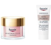 Eucerin Hyaluron-Filler Crema De Dia Rose Fps 30 1 Envase 50 ml + Regalo Anti-Pigment Gel Limpiador 20 ml