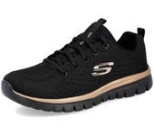 Zapatillas Skechers Md12615 para mujer en color negro