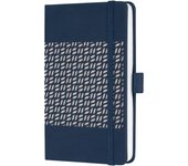 Calendario de libros Sigel Jolie Impress 2025, negro brillante, A5