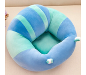 Baby Support Seat Cute Baby Sofa Chair for Sitting Up Comfy Plush Infant Seats with Stuffing Inside for 3-12 Months Baby