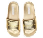 Chanclas Champion Queens Slide Gold Oro Flops S11562-Ys041