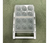 Home Refrigerator Fresh-Keeping and Damage-Proof Egg Tray Bracket Hanging Drawer Egg Storage Box Neat Egg Tray Storage Rack