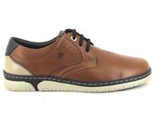 NOTTON 0118 Zapatos con cordones de hombre cuero PIEL 523